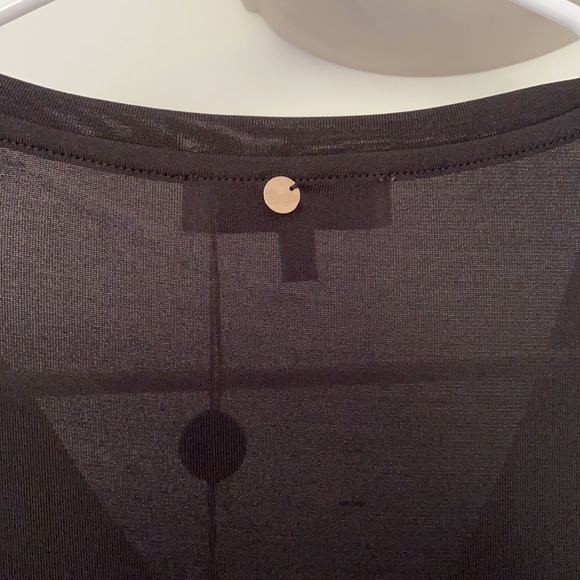 NWT Silvia Heach Black Debila Blouse M - Picture 6 of 10